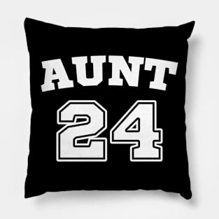 Aunt 2024 Pregnancy Announcement Pillow