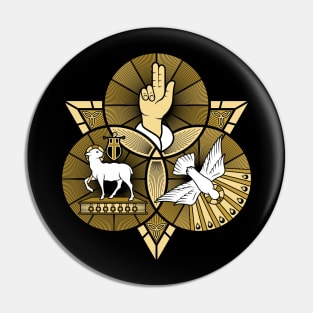 The magnificent seal of the Holy Trinity Pin