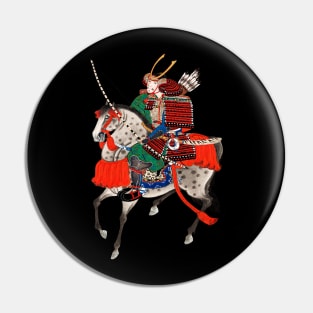 Samurai Warrior Japanese Vintage Style Pin