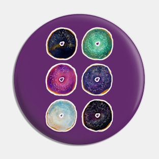 Galaxy Donuts Pin