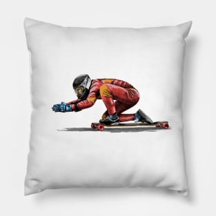 Longboard skater Pillow