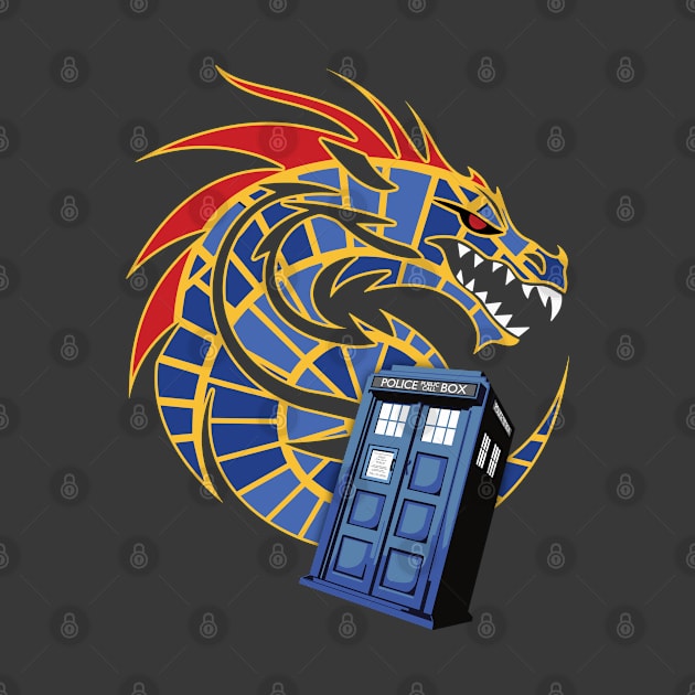 Dragon Carpet Con Whovian by Geektastic Designs