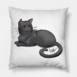 Cat - American Shorthair - Black Pillow