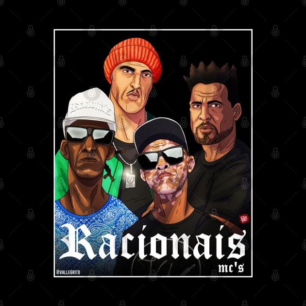 Racionais Mc's by Vallegrito