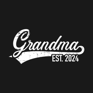 Grandma est. 2024 for new nana T-Shirt