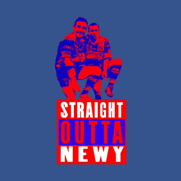 Newcastle Knights - The Johns Boys - Joey Johns & Matty Johns - STRAIGHT OUTTA NEWY by OG Ballers