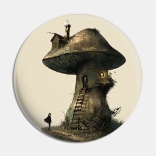 The Sorcerer's Mushroom Sanctuary Pin