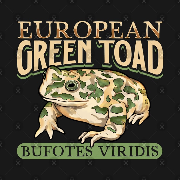 European Green Toad by Modern Medieval Design