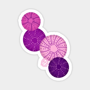 Pink Sea Urchins Magnet