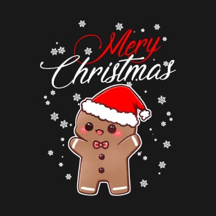 Merry Christmas Gingerbread Xmas Christmas Cookie Bakers T-Shirt T-Shirt