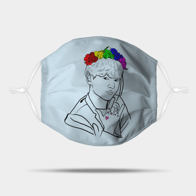 Bts Jungkook Art Army Bts Mask Teepublic Uk Jungkook drawing easy sketch | how to draw bts jungkook step by step. teepublic