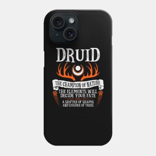 Druid, Dungeons & Dragons - The Divine Champion Phone Case