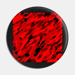 Red Camouflage Pin