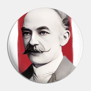 English Novelist Thomas Hardy illustration Pin