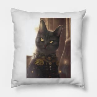 Mystic Mage cat: Azra Pillow