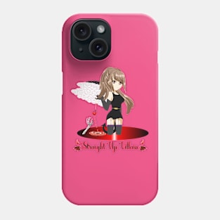 Straight Up Villain Cute Anime Demon Girl Phone Case