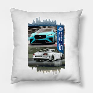 Sport Cars Pillow