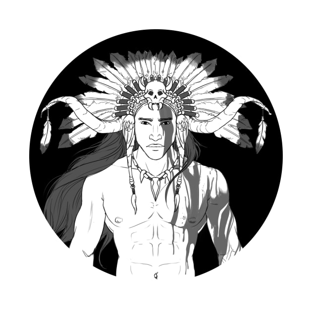 Inktober: Wild Native American Feathers by Shellz-art