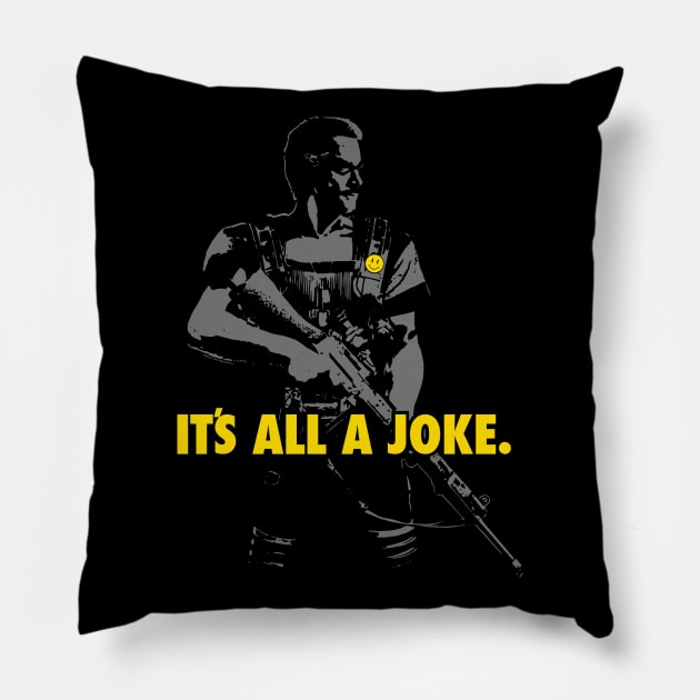 WATCHMEN - The Comedian Pillow by ROBZILLA