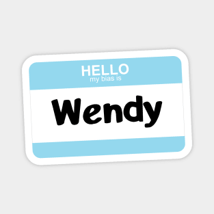 My Bias is Wendy Magnet