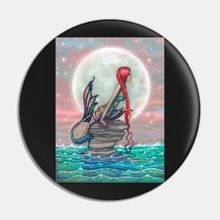 Siren Mermaid Fantasy Drawing Pin