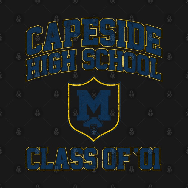 Capeside High School Class of 01 (Dawson's Creek) Variant by huckblade