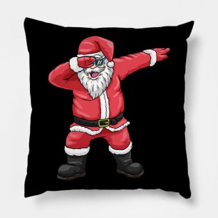 Funny dabbing Santa Claus Pillow