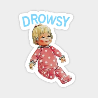 Drowsy Doll Magnet