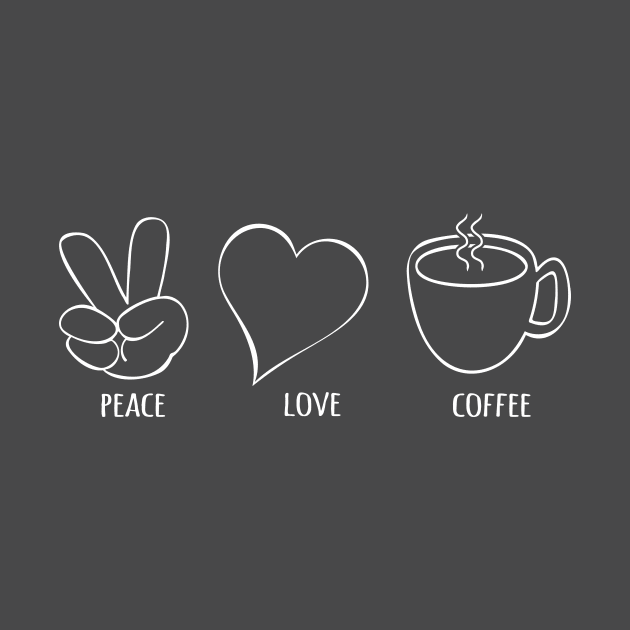 Peace Love Coffee by hobrath