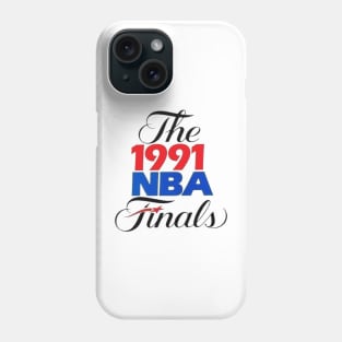 1991 NBA Finals: Bulls vs. Lakers Phone Case