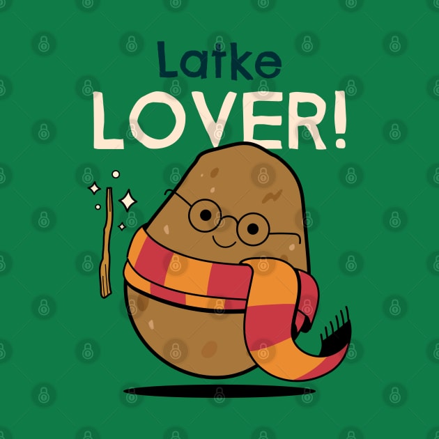 Latke Lover Funny Jewish Themed by GreenbergIntegrity