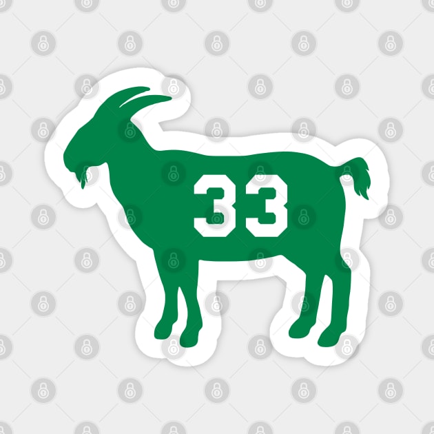 Larry Bird Boston Goat Qiangy Magnet by qiangdade