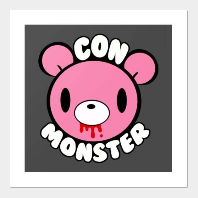 Con Monster Gloomy Bear Posters And Art Prints Teepublic