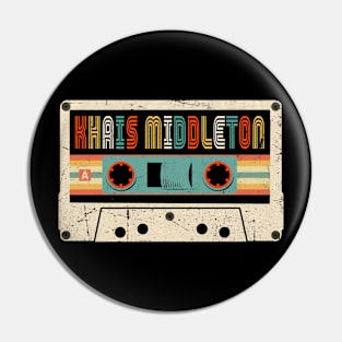 Proud To Be Khris Basketball Name Cassette Classic Pin