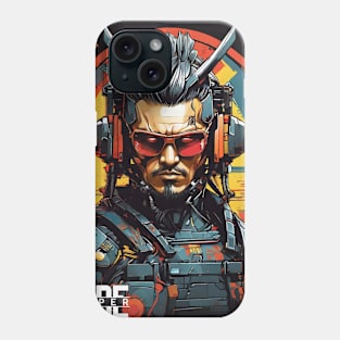 Code Keeper Futuristic Anime Character Phone Case