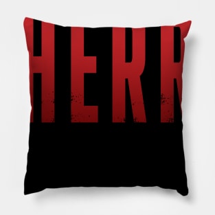 red cherry Pillow