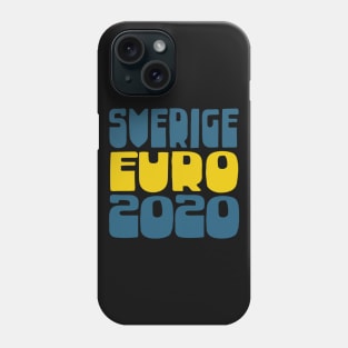 Sverige Euro 2020 Soccer Gift Design Phone Case