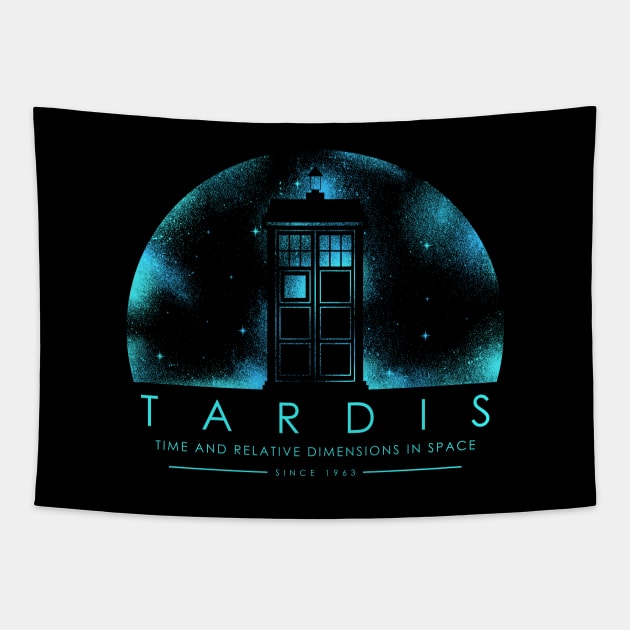 Tardis - Time And Relative Dimensions In Space Tapestry by Sachpica