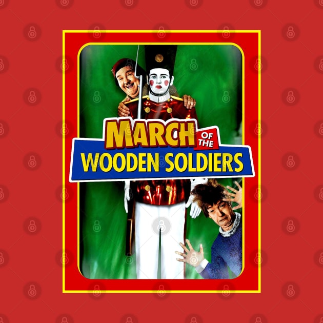 March of the wooden Soldiers  Laurel and Hardy Movie Poster by posterbobs