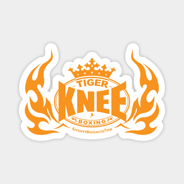 Tiger Knee Boxing Magnet by Sheriken