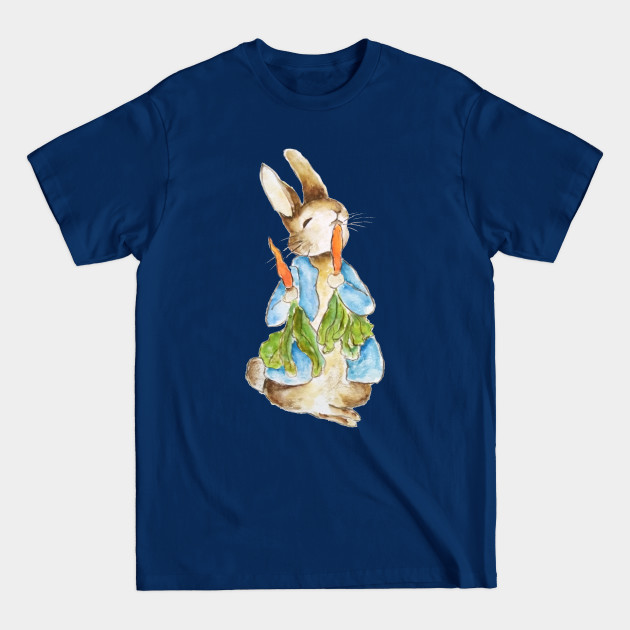 Disover Cute Peter Rabbit eating carrot - Cute Peter Rabbit Eating Carrot - T-Shirt