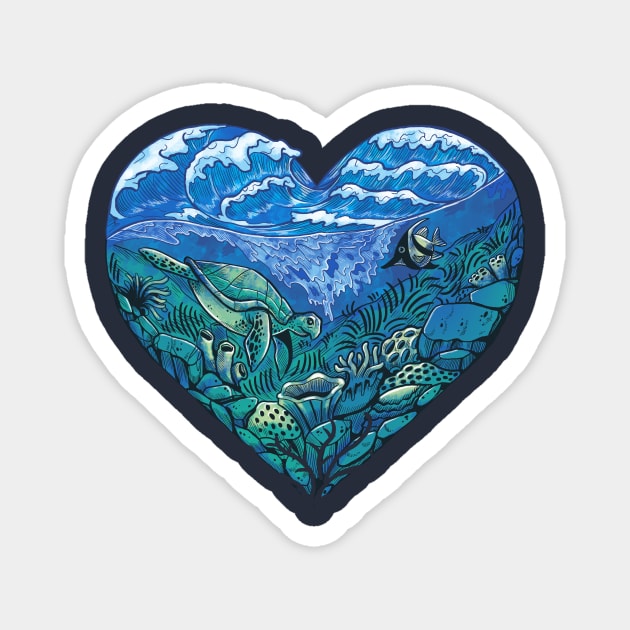 Heart of the Ocean Magnet by stevenlefcourt