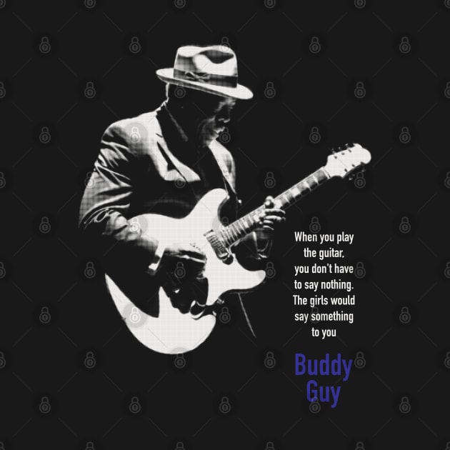 Buddy Guy silhouette by BAJAJU