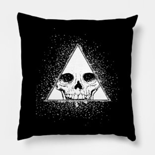 Triangle skull Pillow