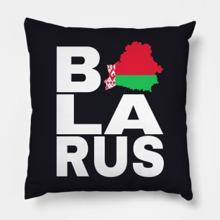 Belarus Belarusian Gifts for Belarusians Pillow