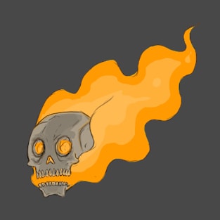 Spooky sad #2 - Fire T-Shirt