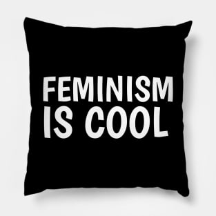 feminism is cool Pillow