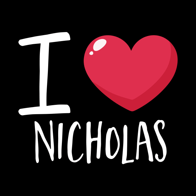 I Love Nicholas by Podycust168