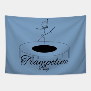 Trampoline boy Tapestry