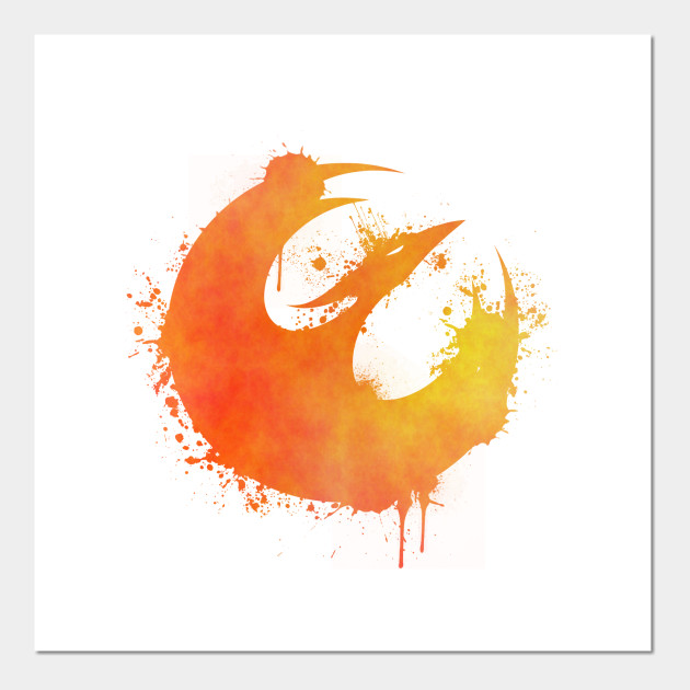 Sabine Wren S Starbird Star Wars Affiche Et Impression D Art